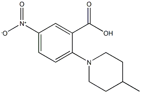 2-(4-METHYLPIPERIDIN-1-YL)-5-NITROBENZOIC ACID CAS#: 78243-27-3