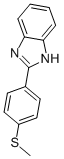 2-(4-[METHYLTHIO]PHENYL)-1H-BENZIMIDAZOLE CAS#: 725701-22-4