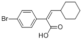2-(4-bromophenyl)-3-cyclohexylacrylic acid CAS#: 731018-46-5