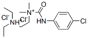 2-[(4-chlorophenyl)carbamoylmethyl-methyl-ammonio]ethyl-diethyl-azaniu m dichloride CAS#: 77791-57-2