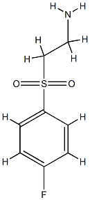 2-[(4-fluorophenyl)sulfonyl]ethanamine(SALTDATA: 0.95HCl 0.2H2O 0.15NH4Cl) CAS#: 771580-87-1