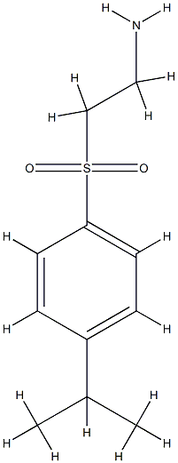 2-(4-isopropylphenylsulfonyl)ethanamine CAS#: 771584-05-5