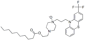 2-[4-oxido-4-[3-[2-(trifluoromethyl)phenothiazin-10-yl]propyl]-2,3,5,6 -tetrahydropyrazin-1-yl]ethyl decanoate CAS#: 76013-31-5