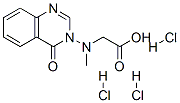 2-[(4-oxoquinazolin-3-yl)methylamino]acetic acid trihydrochloride CAS#: 75159-45-4