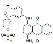2-[[5-[(1-amino-9,10-dioxo-4-anthryl)amino]-2-methoxyphenyl]sulphonyl]ethyl hydrogen sulphate CAS#: 73167-24-5