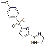 2-[5-(4-methoxyphenyl)sulfonyl-2-furyl]-4,5-dihydro-1H-imidazole CAS#: 75745-82-3