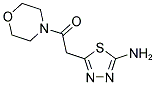 2-(5-AMINO-[1,3,4]THIADIAZOL-2-YL)-1-MORPHOLIN-4-YL-ETHANONE CAS#: 714278-21-4