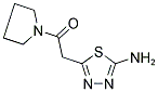 2-(5-AMINO-[1,3,4]THIADIAZOL-2-YL)-1-PYRROLIDIN-1-YL-ETHANONE CAS#: 714278-22-5