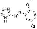 2-[(5-CHLORO-2-METHOXYPHENYL)AZO]-1H-IMIDAZOLE CAS#: 77636-92-1