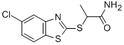 2-(5-CHLOROBENZO[D]THIAZOL-2-YLTHIO)PROPANAMIDE CAS#: 74537-45-4