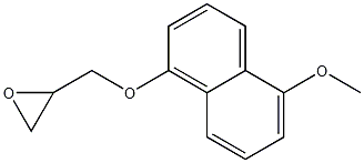 2-[[(5-Methoxy-1-naphthalenyl)oxy]methyl]oxirane CAS#: 76275-47-3