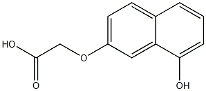 2-[(8-Hydroxy-2-naphthalenyl)oxy]acetic Acid CAS#: 72836-77-2