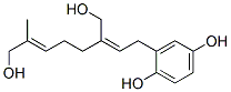 2-[8-Hydroxy-3-(hydroxymethyl)-7-methyl-2,6-octadienyl]-1,4-benzenediol CAS#: 77828-64-9