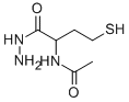 2-ACETAMIDO-4-MERCAPTOBUTANOIC ACID HYDRAZIDE CAS#: 77076-41-6