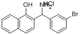 2-[AMINO-(3-BROMO-PHENYL)-METHYL]-NAPHTHALEN-1-OL HYDROCHLORIDE CAS#: 736173-15-2