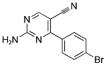 2-AMINO-4-(4-BROMOPHENYL)-5-PYRIMIDINECARBONITRILE CAS#: 749885-93-6