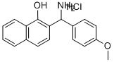 2-[AMINO-(4-METHOXY-PHENYL)-METHYL]-NAPHTHALEN-1-OL HYDROCHLORIDE CAS#: 736173-20-9