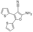 2-AMINO-4,5-DI-THIOPHEN-2-YL-FURAN-3-CARBONITRILE CAS#: 75861-31-3