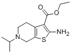 2-AMINO-6-ISOPROPYL-4,5,6,7-TETRAHYDRO-THIENO-[2,3-C]PYRIDINE-3-CARBOXYLIC ACID ETHYL ESTER CAS#: 74022-33-6