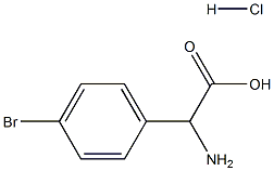 2-AMino-2-(4-broMophenyl)acetic acid hydrochloride CAS#: 709665-71-4