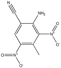 2-AMino-4-Methyl-3,5-dinitrobenzonitrile CAS#: 745048-51-5