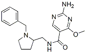 2-Amino-N-[(1-benzyl-2-pyrrolidinyl)methyl]-4-methoxy-5-pyrimidinecarboxamide CAS#: 72412-48-7