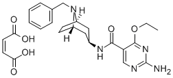 2-Amino-N-(8-benzyl-3-beta-nortropanyl)-4-ethoxy-5-pyrimidinecarboxami de maleate CAS#: 76351-83-2