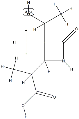 2-Azetidineaceticacid,3-(1-hydroxyethyl)-alpha,3-dimethyl-4-oxo-(9CI) CAS#: 787503-77-9