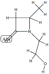 2-Azetidinone,1-(2-hydroxyethyl)-4-methyl-(9CI) CAS#: 727739-37-9