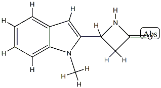 2-Azetidinone,4-(1-methyl-1H-indol-2-yl)-(9CI) CAS#: 777886-63-2