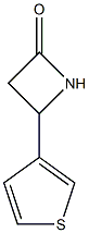 2-Azetidinone,4-(3-thienyl)-(9CI) CAS#: 777883-78-0