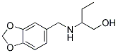 2-[(BENZO[1,3]DIOXOL-5-YLMETHYL)-AMINO]-BUTAN-1-OL CAS#: 717830-99-4