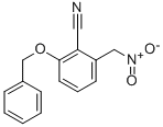 2-BENZYLOXY-6-NITROMETHYLCYANOBENZENE CAS#: 79966-73-7