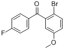2-BROMO-4'-FLUORO-5-METHOXYBENZOPHENONE CAS#: 746651-88-7