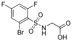 [[(2-BROMO-4,6-DIFLUOROPHENYL)SULFONYL]AMINO]ACETIC ACID CAS#: 731776-56-0