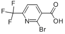 2-BROMO-6-TRUFLUOROMETHYL-3-PYRIDINECARBOXYLIC ACID CAS#: 749875-07-8