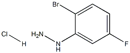 2-BroMo-5-fluorophenylhydrazine HCl CAS#: 776239-07-7