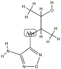 2-Butanol,3-[(4-amino-1,2,5-oxadiazol-3-yl)oxy]-(9CI) CAS#: 761448-37-7