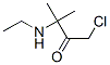 2-Butanone, 1-chloro-3-(ethylamino)-3-methyl- CAS#: 777790-71-3
