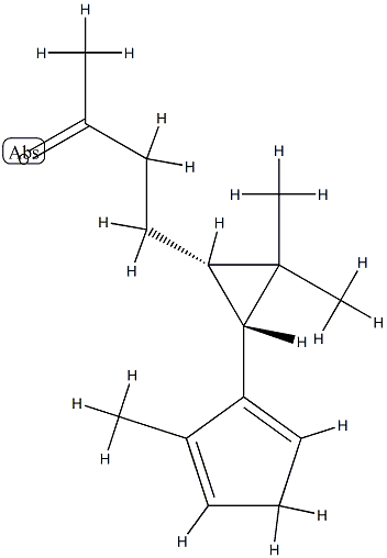 2-Butanone,4-[(1S,3R)-2,2-dimethyl-3-(5-methyl-1,4-cyclopentadien-1-yl)cyclopropyl]-(9CI) CAS#: 784201-51-0