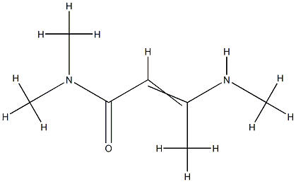 2-Butenamide,N,N-dimethyl-3-(methylamino)-(9CI) CAS#: 787509-86-8