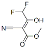2-Butenoic acid, 2-cyano-4,4-difluoro-3-hydroxy-, methyl ester CAS#: 739358-81-7