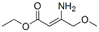 2-Butenoic  acid,  3-amino-4-methoxy-,  ethyl  ester CAS#: 79534-96-6