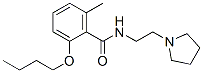2-Butoxy-6-methyl-N-[2-(1-pyrrolidinyl)ethyl]benzamide CAS#: 73664-72-9
