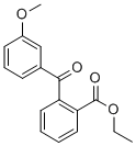 2-CARBOETHOXY-3'-METHOXYBENZOPHENONE CAS#: 750633-61-5