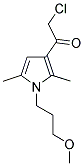 2-CHLORO-1-[1-(3-METHOXYPROPYL)-2,5-DIMETHYL-1H-PYRROL-3-YL]ETHANONE CAS#: 743453-21-6