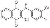 2-CHLORO-3-(3-CHLORO-4-METHYLANILINO)NAPHTHOQUINONE CAS#: 763130-53-6