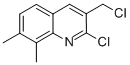 2-CHLORO-3-(CHLOROMETHYL)-7,8-DIMETHYLQUINOLINE CAS#: 794582-35-7