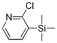 2-CHLORO-3-(TRIMETHYLSILYL)PYRIDINE CAS#: 77332-76-4