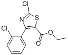 2-CHLORO-4-(2-CHLOROPHENYL)-5-THIAZOLECARBOXYLIC ACID ETHYL ESTER CAS#: 74476-58-7